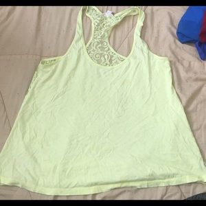 Lace tank top
